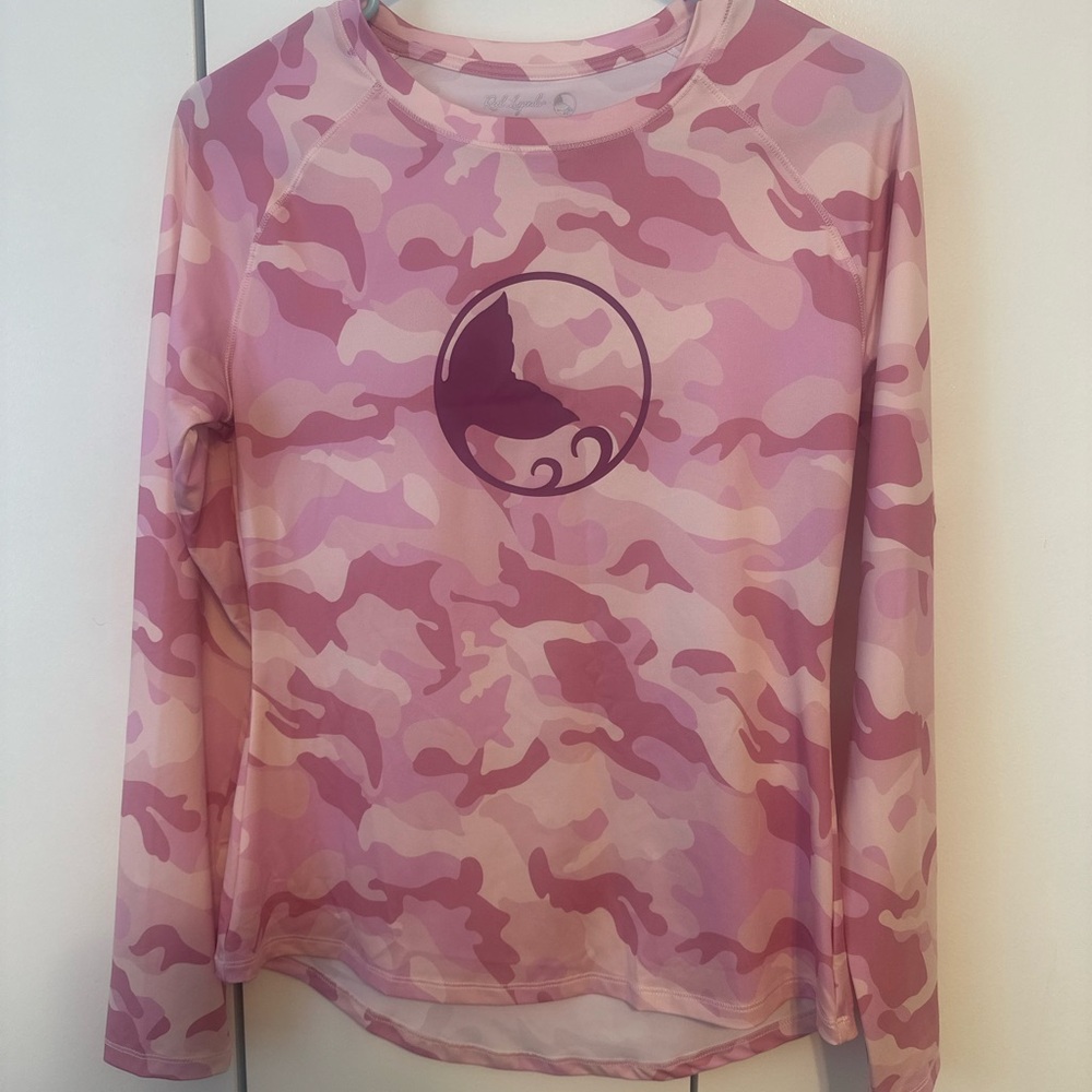 Pink Camo Keep it Cool Polyester shirt